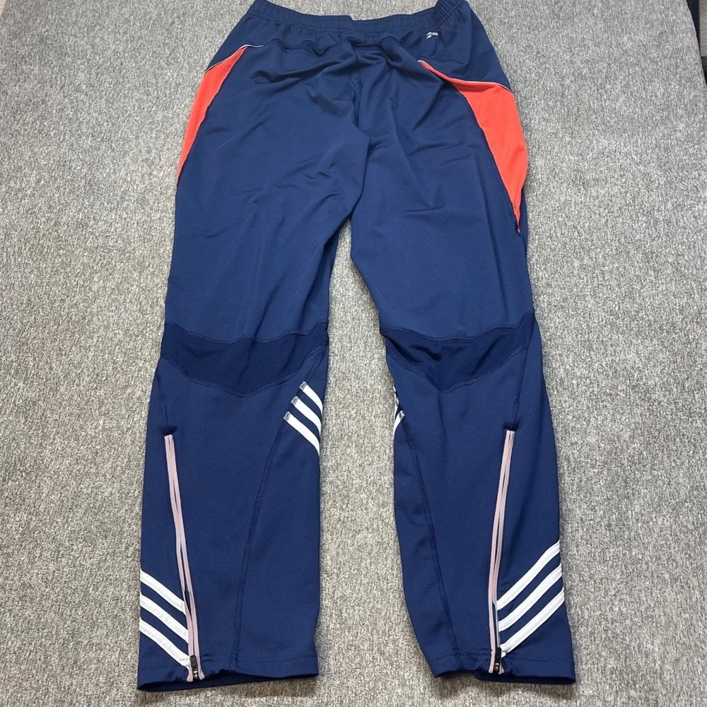 Adidas 2006 Boston Marathon Pants Mens XL Navy Blue 110th BAA Track